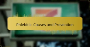 Phlebitis: Causes and Prevention