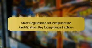 State Regulations for Venipuncture Certification: Key Compliance Factors
