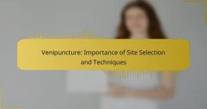 Venipuncture: Importance of Site Selection and Techniques