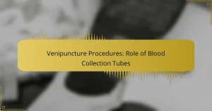 Venipuncture Procedures: Role of Blood Collection Tubes
